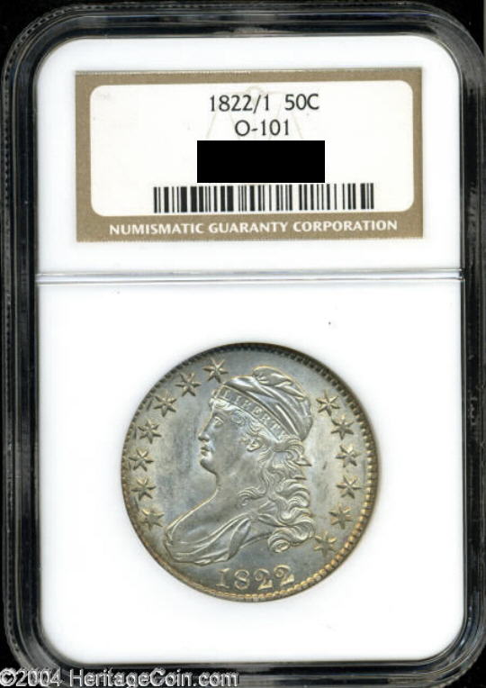 1822/1-Bust-Half..overton-101